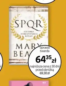 Empik Książka SPQR Mary Beard oferta