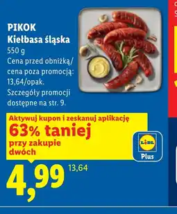 Lidl Kiełbasa Pikok oferta