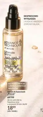 Avon Serum do końcówek Połysk Avon Advance Techniques oferta