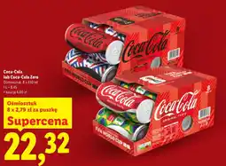 Lidl Napój Coca-Cola oferta