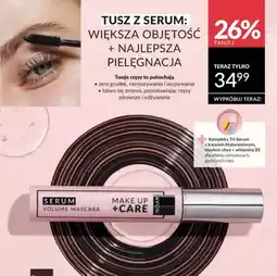 Avon Tusz-serum do rzęs Avon Make Up + Care Brown Black oferta