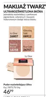 Avon Puder rozświetlający Avon Ultra Icy Glow oferta