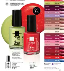 Avon Żelowy lakier do paznokci Avon Power Stay Velvet Camelia oferta