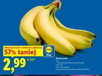 Lidl Banany oferta