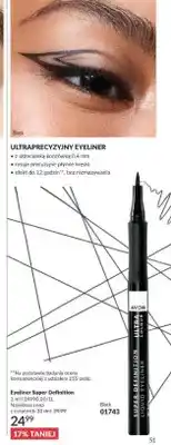 Avon Eyeliner Avon Ultra Colour Super Definition Black oferta