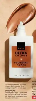 Avon Brązer w płynie Avon Ultra Colour Bronzing Drops oferta