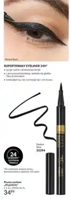 Avon Płynny eyeliner Avon Power Stay 24 godziny Blackest Black oferta