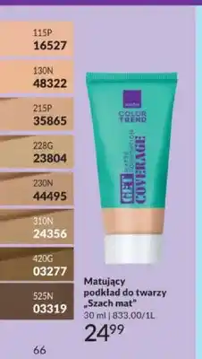 Avon Matujący podkład do twarzy Avon Color Trend Szach mat 115P oferta