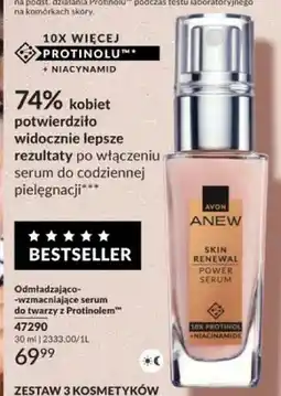 Avon Serum do twarzy odmładzająco-wzmacniające Avon Anew Protinol oferta