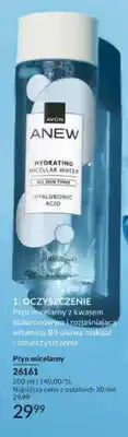 Avon Płyn micelarny z kwasem hialuronowym Avon Anew oferta
