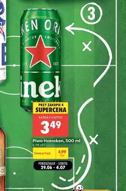 Biedronka Piwo Heineken oferta