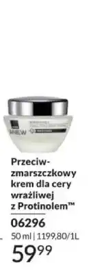 Avon Krem do twarzy Anew przeciwzmarszczkowy dla cery wrażliwej z Protinolem oferta