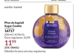 Avon Płyn do kąpieli Avon Senses Sugar Cookie oferta