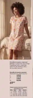 Avon Koszulka do spania w granaty oferta