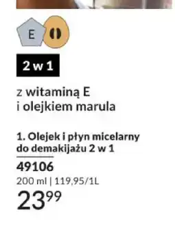 Avon Olejek i płyn micelarny do demakijażu 2 w 1 Avon SK!N oferta