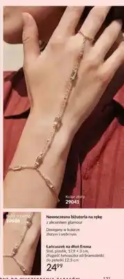 Avon Łańcuszek na dłoń Emma złoty oferta