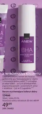 Avon Serum wyrównujące koloryt skóry Avon Anew BHA oferta