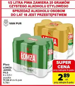 Carrefour Market Piwo Łomża oferta