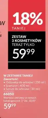 Avon Zestaw odżywka do włosów + szampon + serum do włosów Avon Advance Techniques oferta
