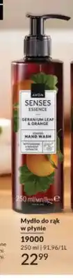 Avon Mydło do rąk w płynie Avon Senses Essence Geranium Leaf & Orange oferta