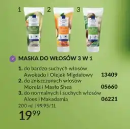 Avon Maska do włosów 3 w 1 Avon Care Haircare Awokado i Olejek Migdałowy oferta