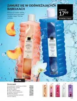 Avon Płyn do kąpieli Avon Senses brzoskwinia i waniliowa orchidea oferta
