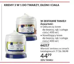 Avon Zestaw kremów do twarzy dłoni i ciała Avon Care odżywczy + nawilżający oferta