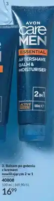 Avon Balsam po goleniu z kremem nawilżającym 2 w 1 Avon Care Men Essential oferta