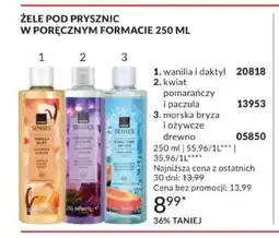 Avon Żel pod prysznic Avon Senses wanilia i daktyl oferta