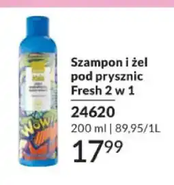 Avon Szampon i żel pod prysznic Fresh 2 w 1 Avon Kids oferta