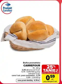 Carrefour Bułka Carrefour oferta