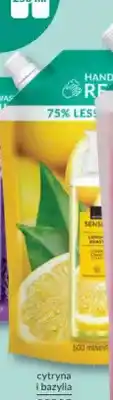 Avon Mydło w płynie uzupełnienie Avon Senses cytryna i bazylia oferta