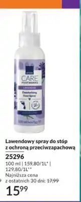 Avon Lawendowy spray do stóp Avon Care Footworks z ochroną przeciwzapachową oferta