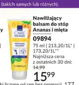 Avon Nawilżający balsam do stóp Ananas i mięta Avon Care Footworks oferta