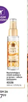 Avon Rozświetlający olejek opalający w sprayu Avon Skin So Soft edycja limitowana oferta