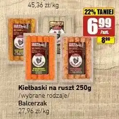 API MARKET Kiełbaski na ruszt Balcerzak z serem oferta