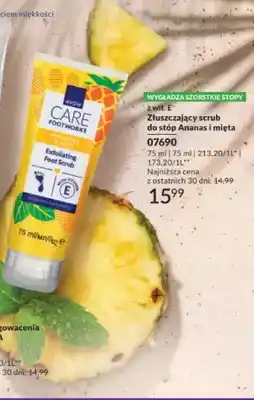 Avon Złuszczający scrub do stóp Ananas i mięta Avon Care Footworks oferta