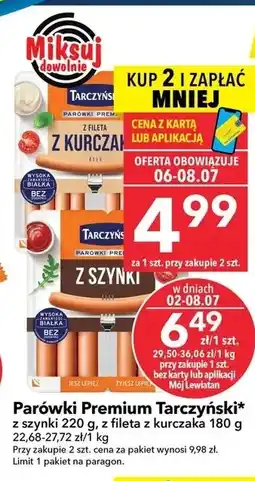 Lewiatan Parówki oferta
