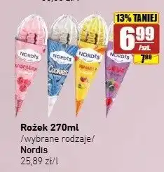 API MARKET Lody rożek Nordis Raspberry oferta
