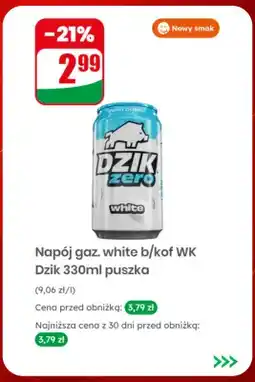 Dino Napój gazowany white bez kofeiny WK Dzik oferta