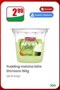 Dino Pudding matcha latte Ehrmann oferta