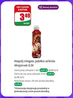 Dino Napój niegazowany jabłko wiśnia Wojanek oferta