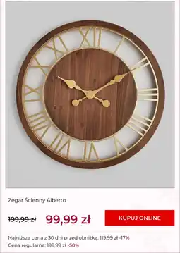Home&You Zegar ścienny Alberto oferta