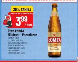 Polomarket Piwo Łomża Miodowe Pszeniczne oferta