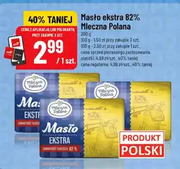 Polomarket Masło ekstra 82% Mleczna Polana oferta