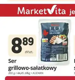 Marketvita Ser grillowo-sałatkowy Auchan oferta
