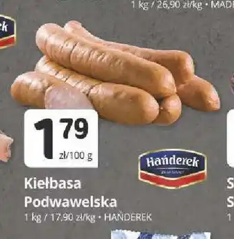 Marketvita Kiełbasa Podwawelska Hańderek oferta