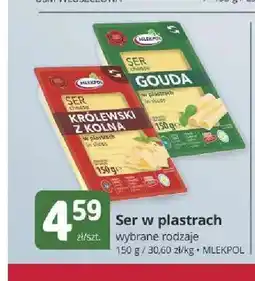 Marketvita Ser Gouda w plastrach Mlekpol oferta
