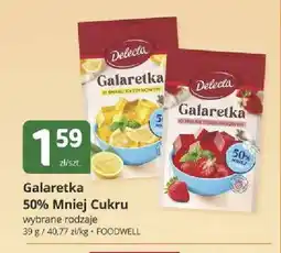 Marketvita Galaretka o smaku cytrynowym Delecta 50% Mniej Cukru oferta