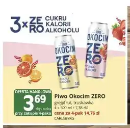 Marketvita Piwo bezalkoholowe Okocim Zero grejpfrut oferta